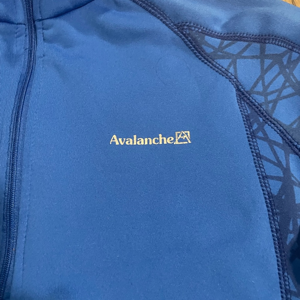 Avalanche Performance Half Zip Lined Pull Over At… - image 2
